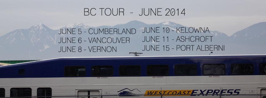 cover - West Coast tour June 2014